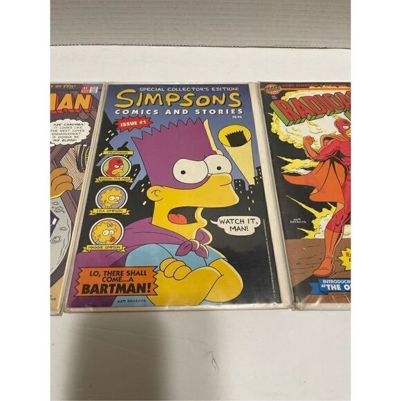Simpsons Bongo Comics lot Bartman #1 Radioactive Man#1 PRIMO Special Edition #1 - Picture 3 of 5